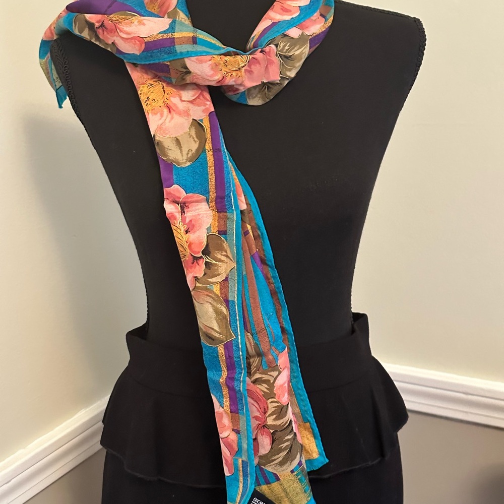 Oscar de la Renta Studio Colorful Scarf